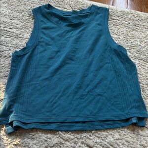 Lululemon Train To Be Blue Sleeveless Women's Top 2
